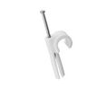 Cable Clip, Plug-In, Polyamide, White, 8 ... 10mm